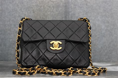 chanel black lamb skin bag small rectangle|vintage Chanel lambskin bag.